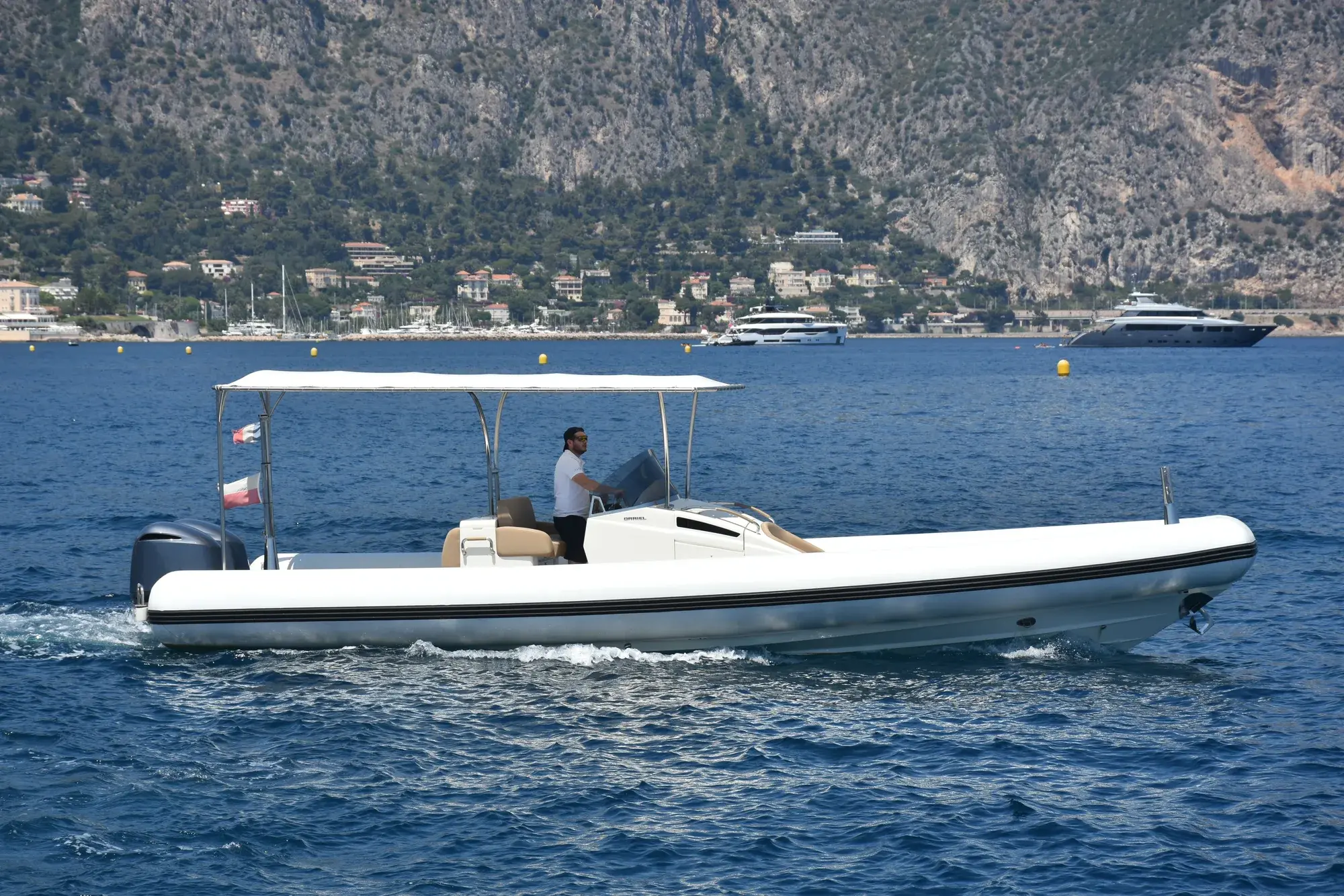 Half Time Boat Photo by Blue Hat Boat Rental Cap Ferrat