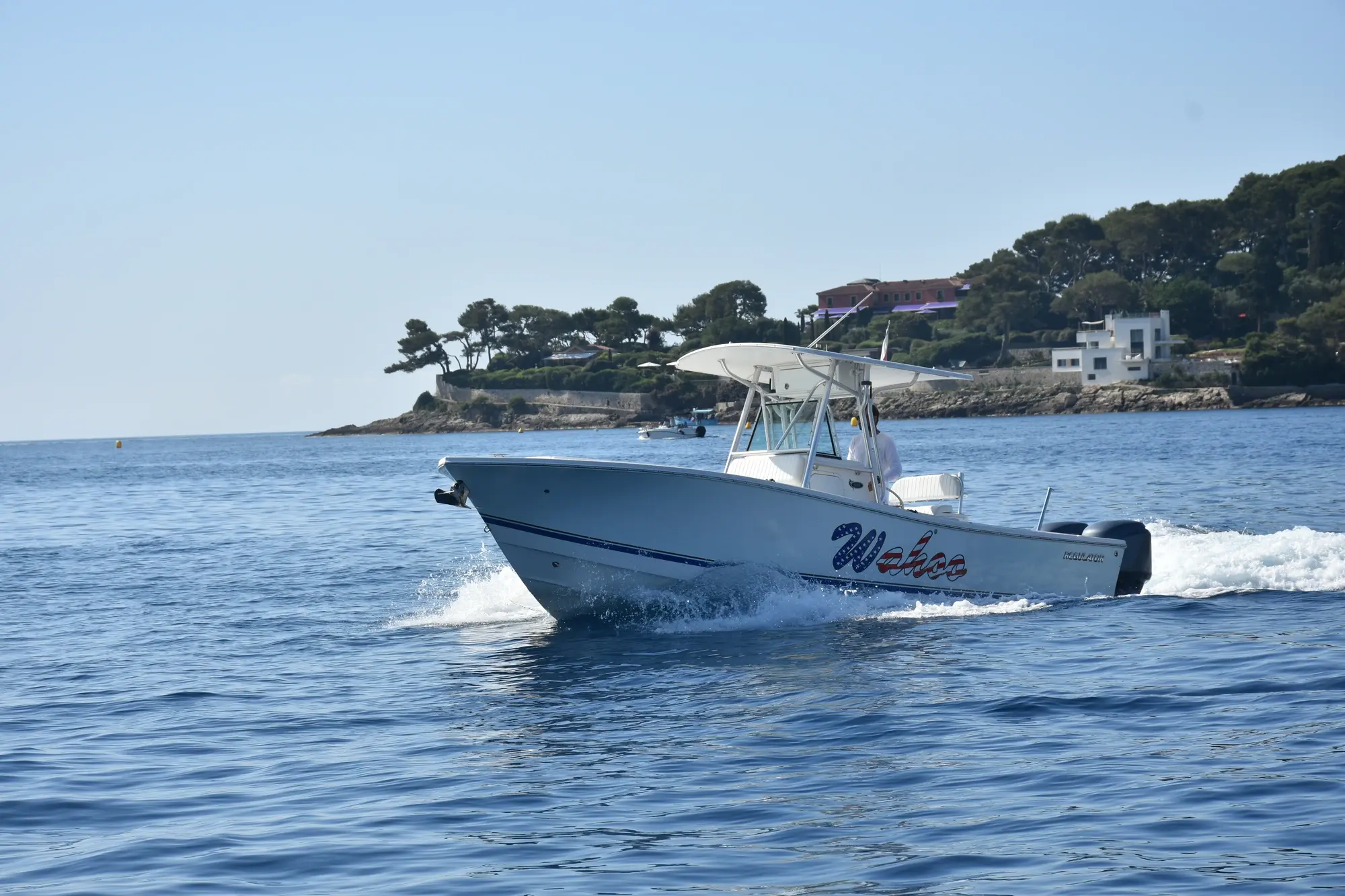 Wahoo Boat Photo by Blue Hat Boat Rental Cap Ferrat