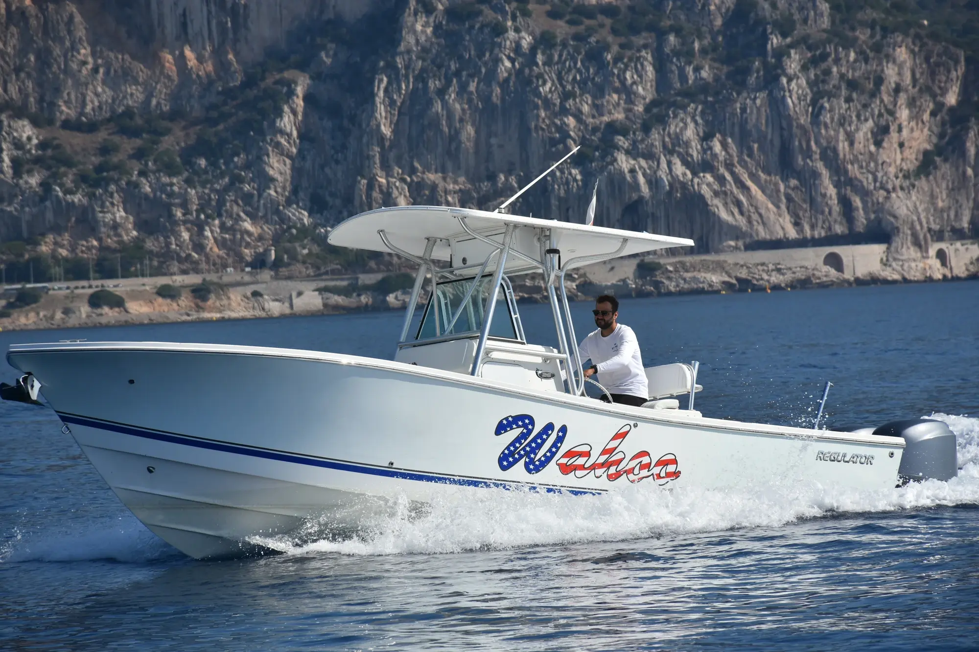 Wahoo Boat Photo by Blue Hat Boat Rental Cap Ferrat