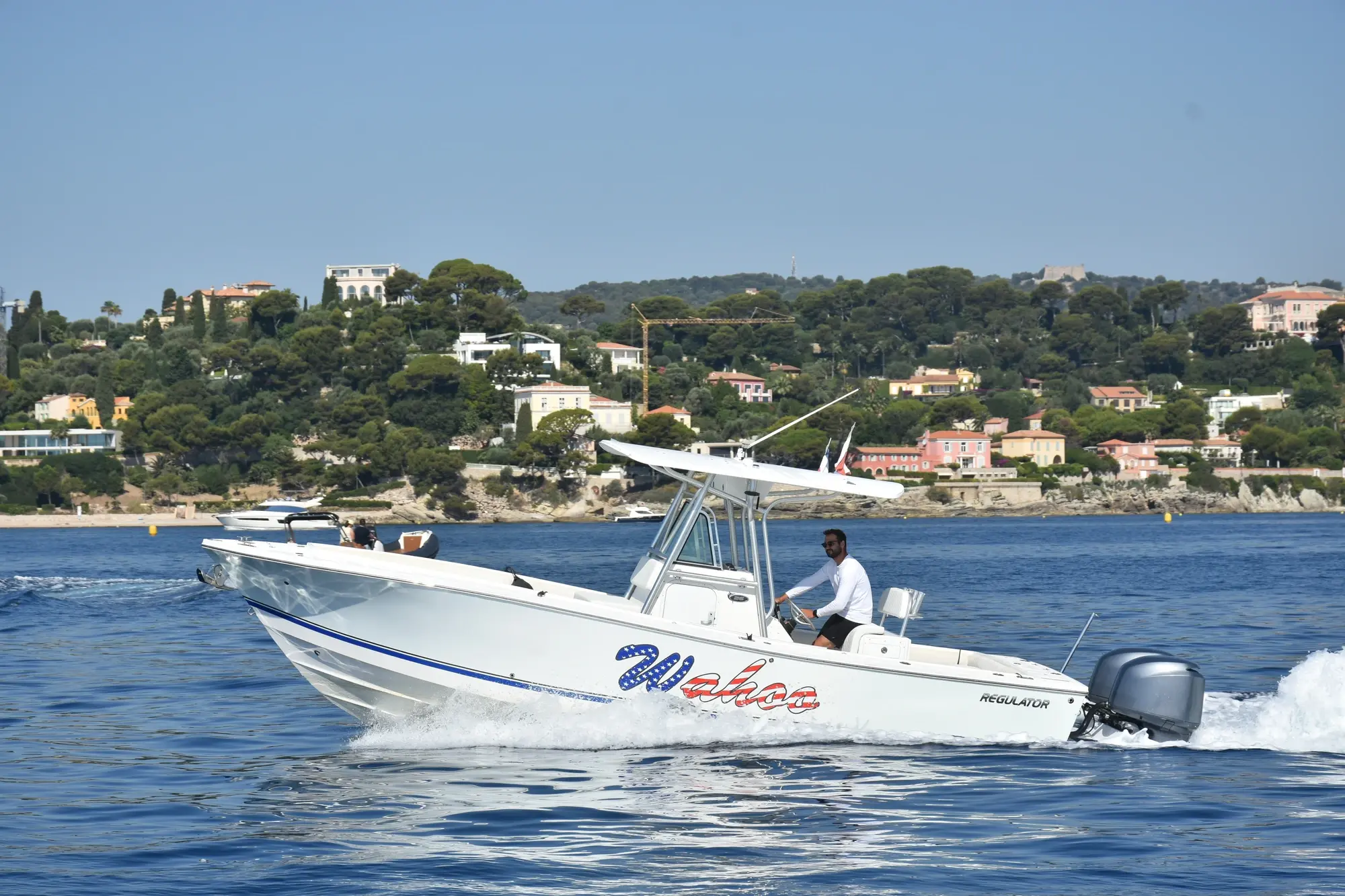 Wahoo Boat Photo by Blue Hat Boat Rental Cap Ferrat